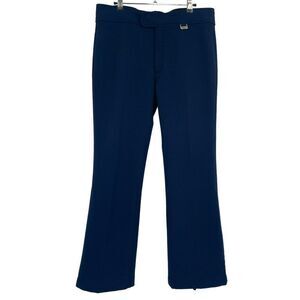 Ossi Ski Wear Mens Wool Blend Ski Pants Navy Blue Size 34R